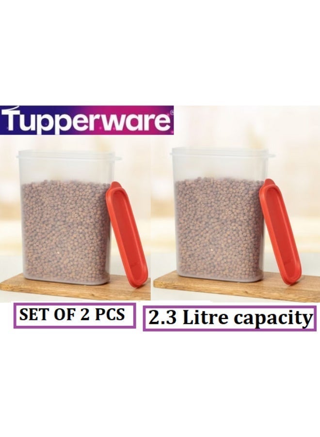 Tupperware Original New Smart Saver Container Box Set 2.3 Litres Set of 2 piece - Image 2