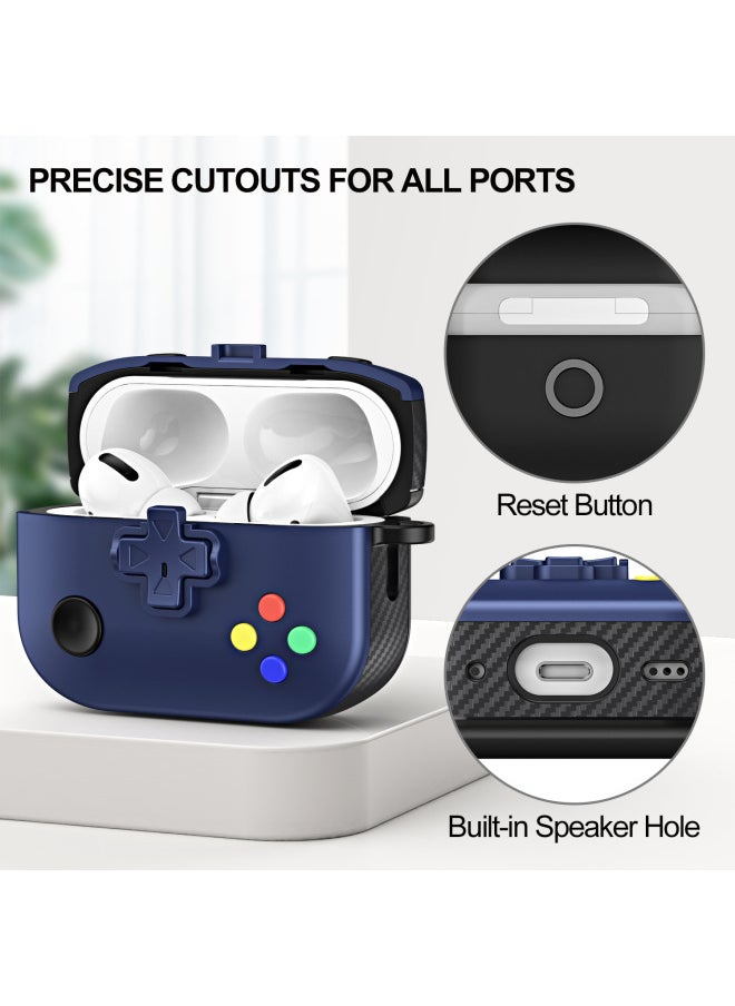 Generic - For AirPods Pro2 Bluetooth Headset Case Cartoon Game Airpods 3 Headset Case-Color:Black-Model:AirPods Pro - Image 1