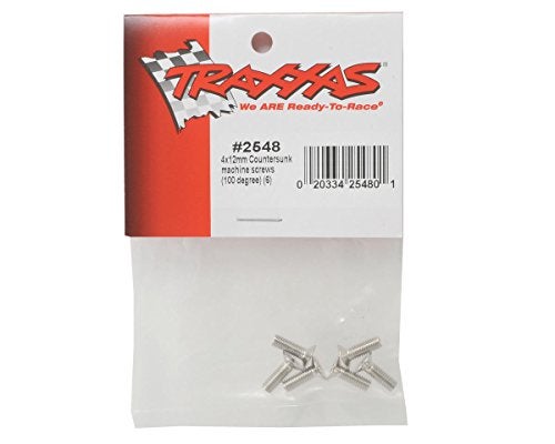 Traxxas 2548 Countersunk Machine Screws 4x12mm set of 6 - Image 5