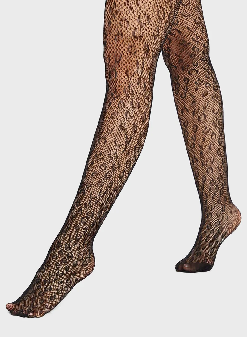 ستايلي Lace Detail Hosiery