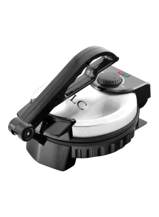 ال سي جهاز صنع الروتي والتورتيلا الكهربائي 900 واط EFR-140SMKIII أسود/فضي