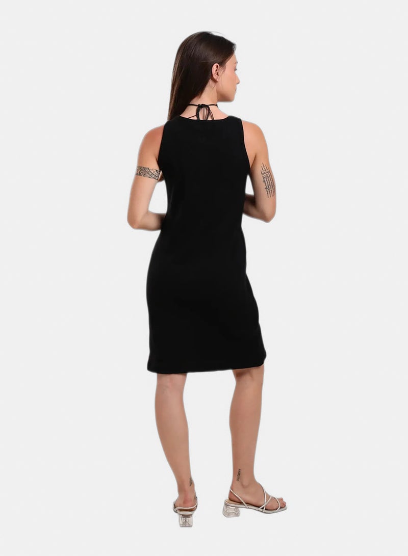 Carina Ribbed Basic Dress - Image 4