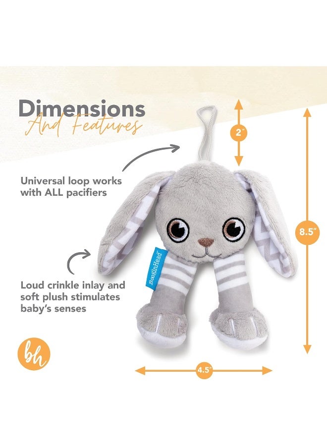 BooginHead Baby Newborn PaciPal PaciGrip Pacifier Clip Sloth - Image 3