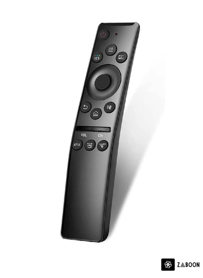 Zaboon Universal Remote Control For Samsung Smart TV HDTV 4K UHD Curved QLED With Netflix Prime Video Buttons Black