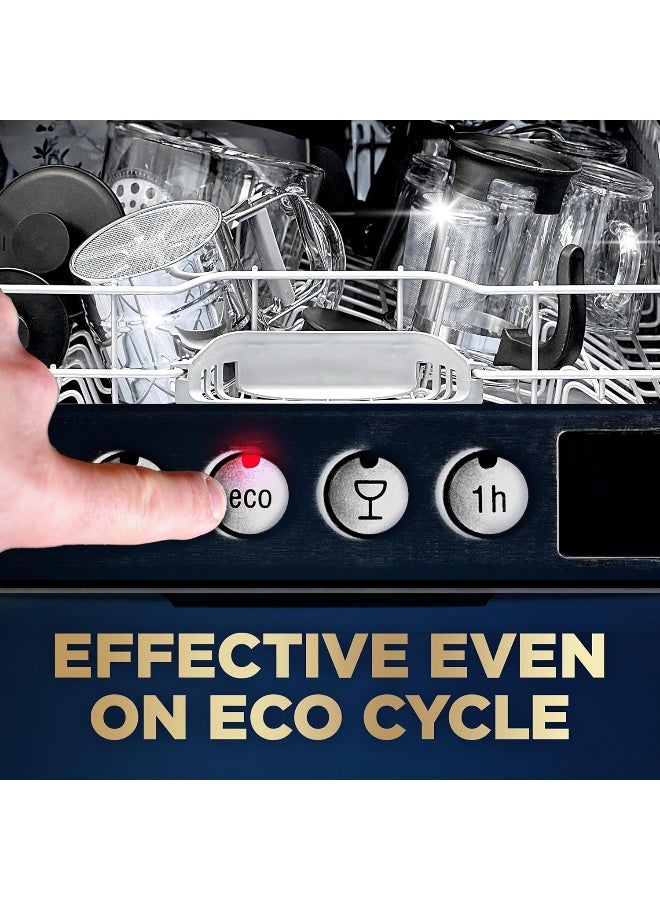 Finish Powerball Ultimate Plus, Infinity Shine Dishwasher Detergent Tablet, Lemon Fragrance, No Pre-Rinse Needed, Cyclesync & Protector Shield, 45 Tabs (Pack of 4) - Image 5