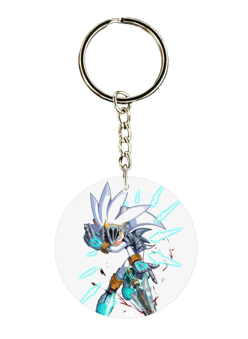 RKN Double Sided Sonic Printed Keychain