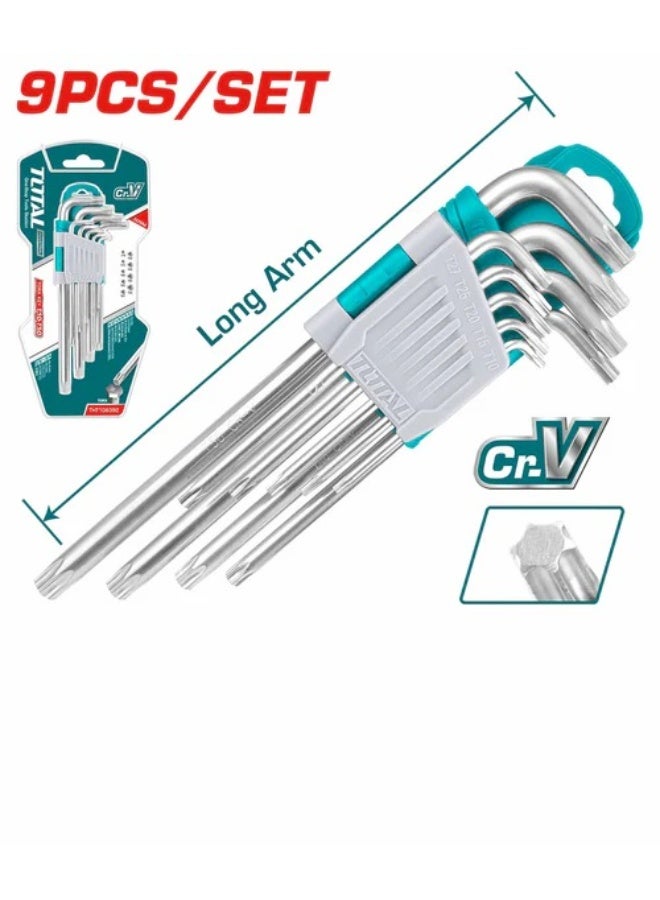 TOTAL Torx key 9 PCS