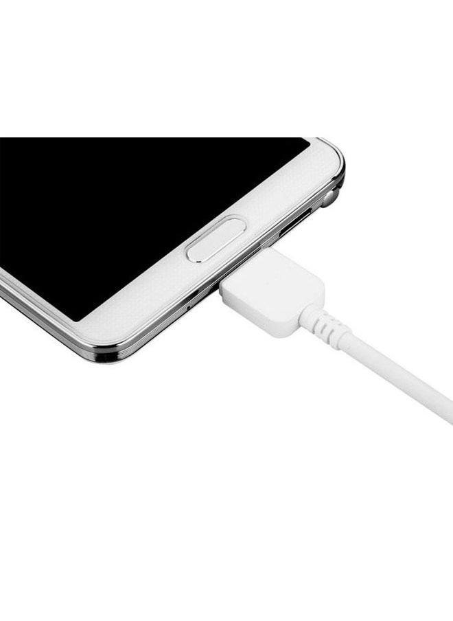 Generic - Pack of 5 USB 3.0 Sync Data Charging Cable For Samsung Galaxy Tab Pro 12.2 Note 3 S5 White - Image 1