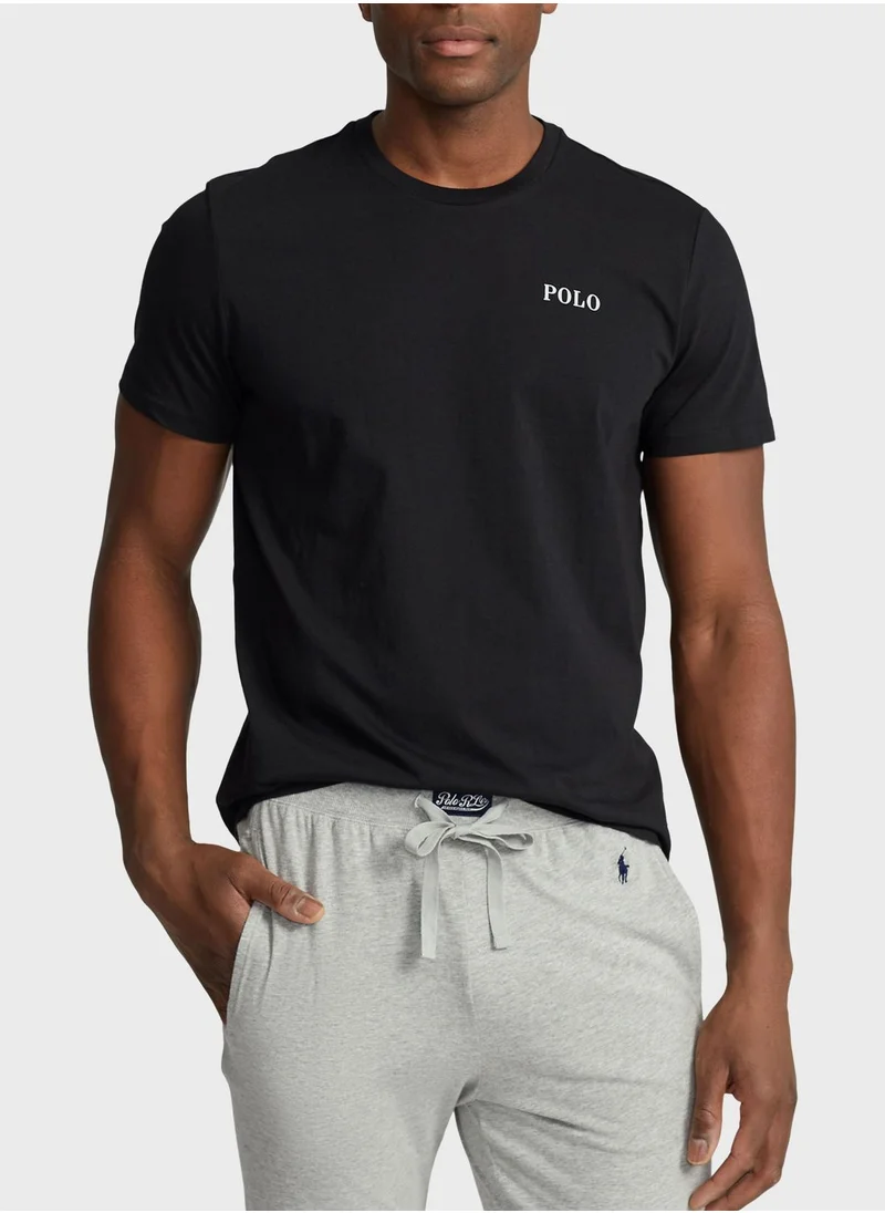 POLO RALPH LAUREN Logo Crew Neck T-Shirt