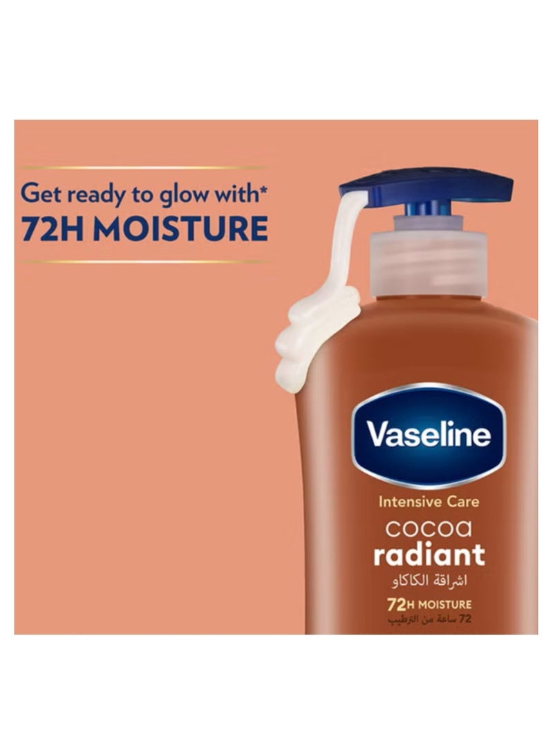 Vaseline Intensive Care Body Lotion For Dry To Very Dry Skin Cocoa Radiant 725ml - Image 4