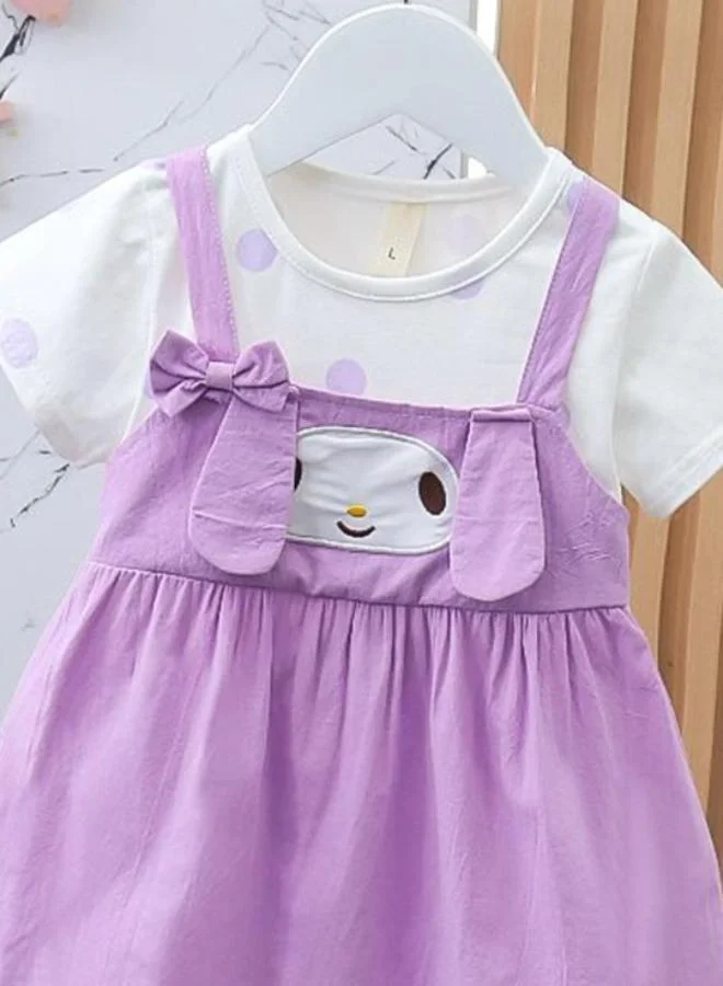 YUNIQEE Rabbit Accent Dress
