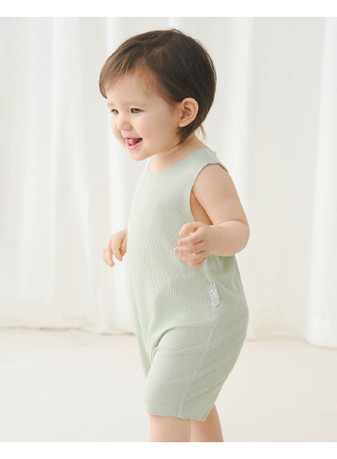 Tongtai Baby Bodysuit Modal Summer Thin Unisex Baby Seamless Clothing Home Underwear Romper Crawling Suit - Image 1