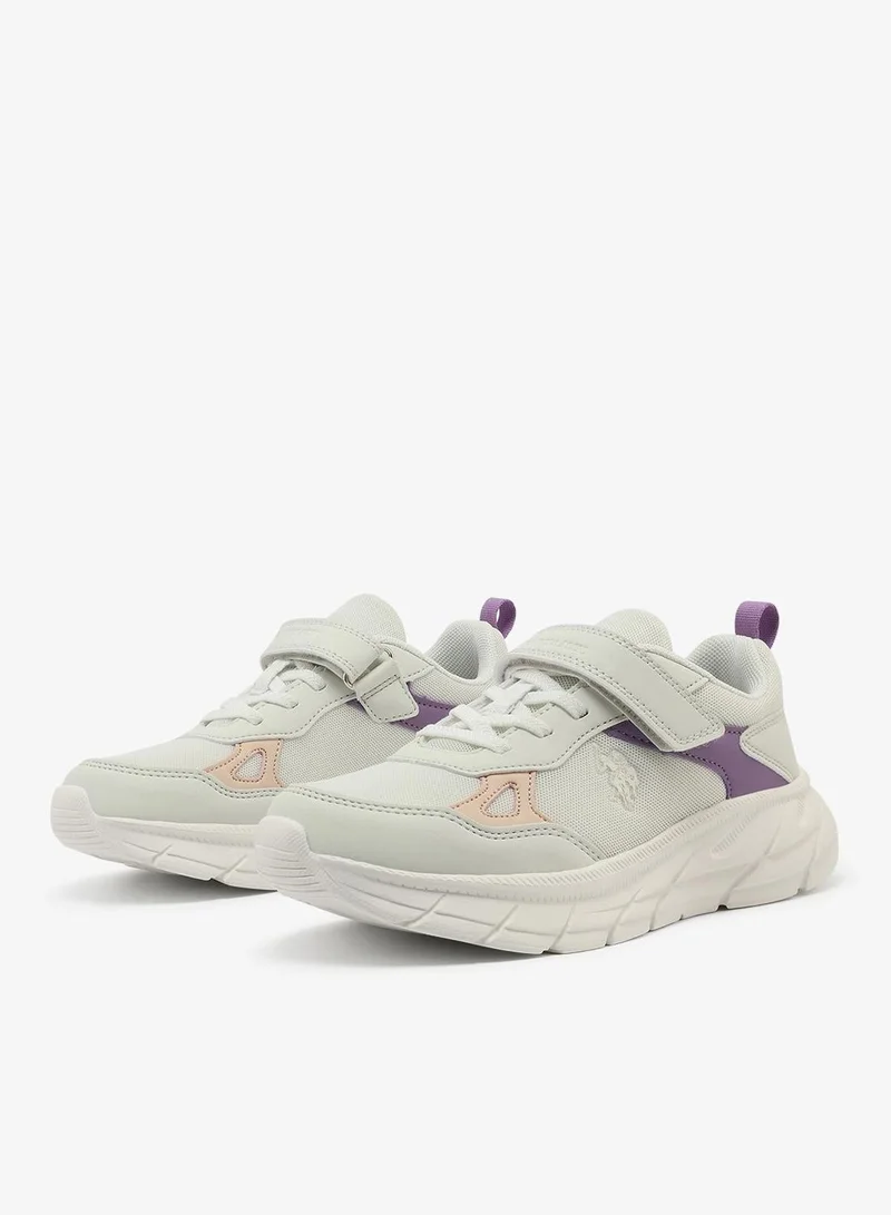 U.S. Polo Assn. 6P PULAS JR GLB 6FX GIRL OD_BEIGE Pulas Jr Kids Casual Shoes - Beige for Men | Best Price UAE