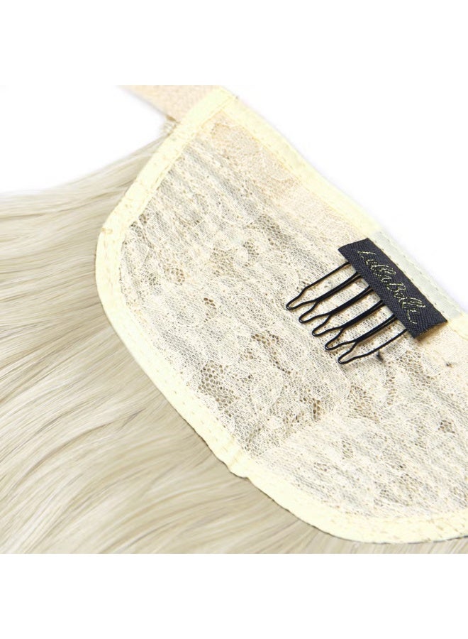LullaBellz Mini Grande 18" 90S Bounce Wraparound Pony Bleach Blonde - Image 2
