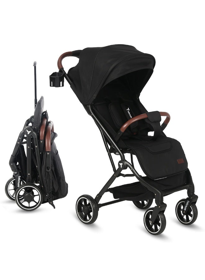 TEKNUM Travel Cabin Plus Stroller - Black - Image 1