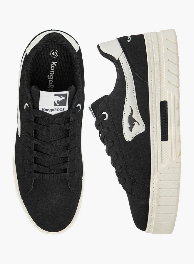 kangaROOS Women's Colourblock Sports Shoes with Lace-Up Closure - Image 1
