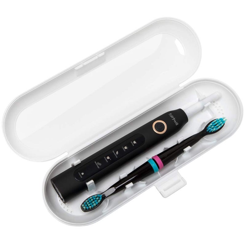 Nincha Plastic Electric Toothbrush Travel Case for FairywillTEETHEORYSeagoDnsly Series Sonic Electric Toothbrush White