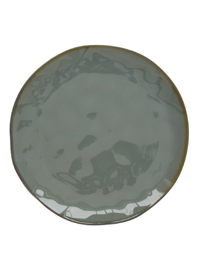 R2S Microwave and Dishwasher Safe Easy Cleaning Porcelain Dinner Plate Blue 26 cm R2010#INTC - Image 2