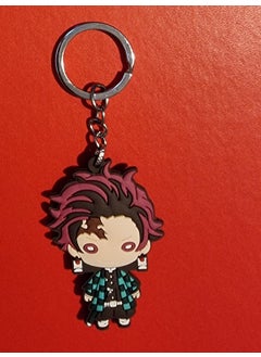 Toyfest Demon Slayer Figures Tanjirou Nezuko Agatsuma Zenitsu Hashibira Inosuke Itabag Keychain -4 Pcs  - Image 4