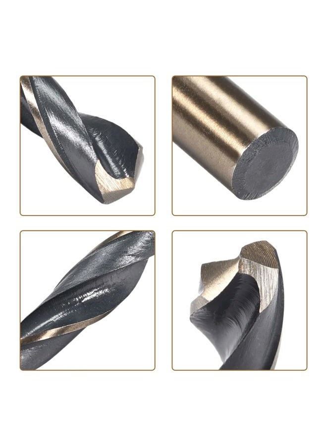uxcell M5 x 0.8 Straight Flute Thread Tap and 4.2mm Twist Drill Bit Set, Metric Titanium Plated 4321 High Speed Steel Machine Screw Thread Tap Threading Drilling Tool - Image 4