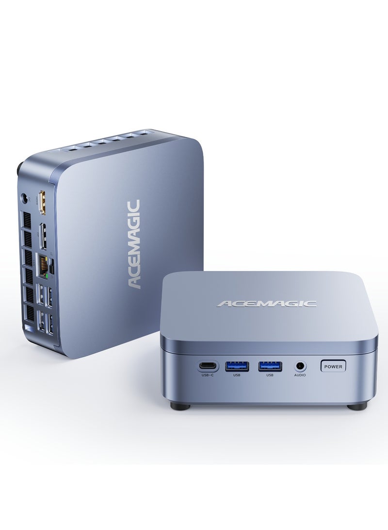 ACEMAGIC Mini PC With Intel I7 14650HX Processor/2*16GB DDR4 SO-DIMM 3200MHz/1TB NVMe PCIe4.0 SSD/Windows 11 Pro/WIFI6e/BT5.2/Type-C 3.2 Gen2 blue - Image 1