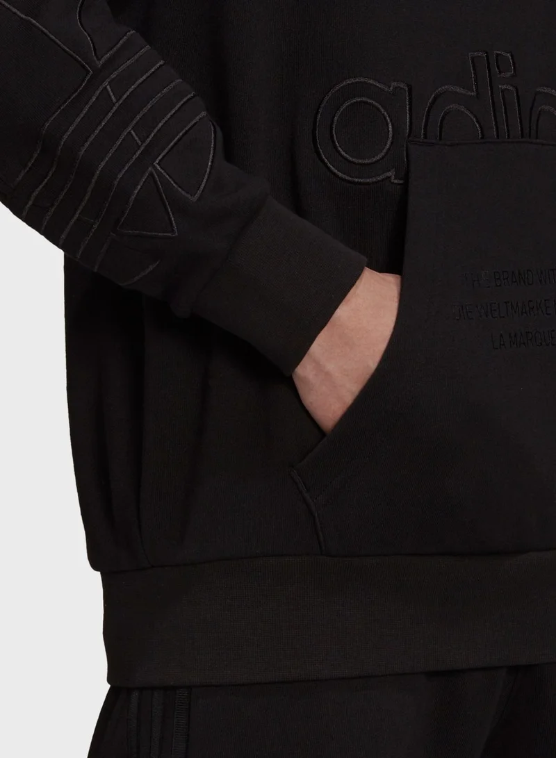 adidas Originals Tricolor Graphic Hoodie