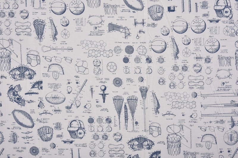 Premsons® Cotton Bed Sheet King Size Sheet with 2 Pillowcases - Premium Soft & Breathable Bedding for Full Size Beds - Luxury Bedroom Essentials - White & Blue - Image 3