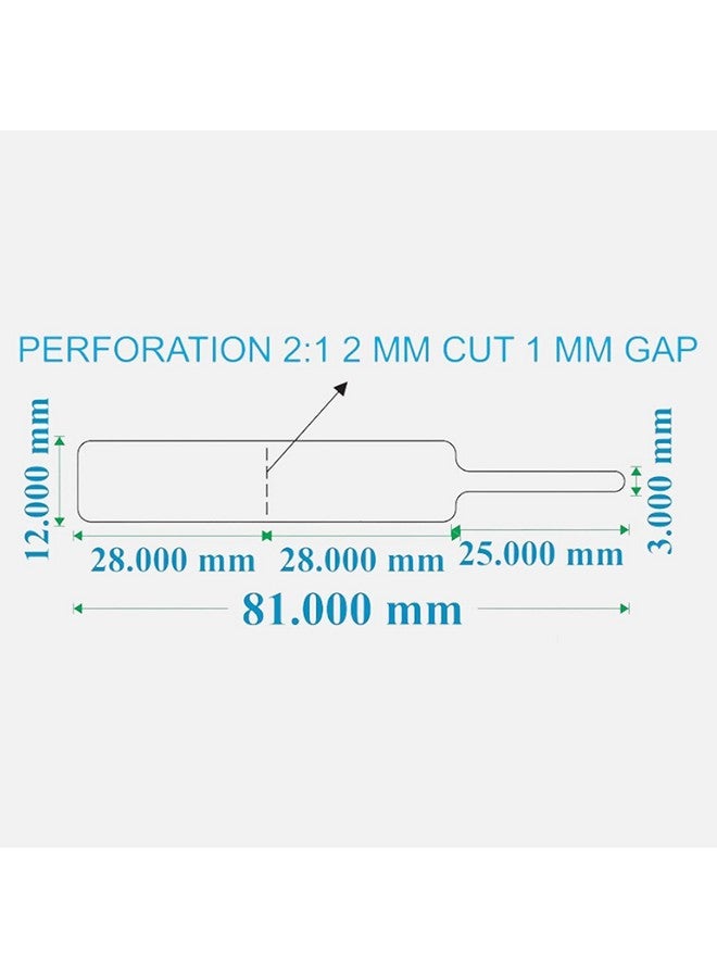 BAR-CODING TECH, 81mm X 12mm Jewellery Label Tag, Single Tail, Glossy Polyester, Fully Self Adhesive, Optical Barcode Pricing Tags, 1 Roll of 3000 Labels (1) - Image 4