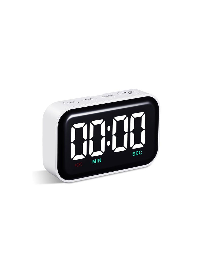 Y&D Kitchen Timer, for Cooking Count Down/Up Digital, Large Led Display 2 Brightness 3 Volumes Cooking, Baking, Working, Studying, Lunch Break, Exercising, Yoga, Beauty Treatment, or Gaming - Image 1