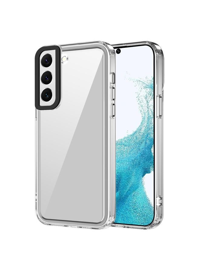 S-TOP Case For Samsung Galaxy S22 5G Transparent Acrylic + TPU Shockproof Phone Case - Image 1