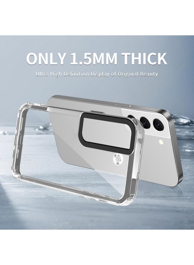S-TOP Case For Samsung Galaxy S22 5G Transparent Acrylic + TPU Shockproof Phone Case - Image 2