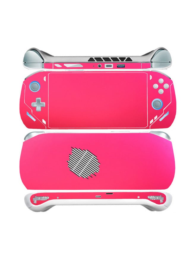 general Onexplayer F1 Flying Home Game Handset Sticker Body Protective Film Skin Sticker 1-Color:reflective Rose Red - Image 1