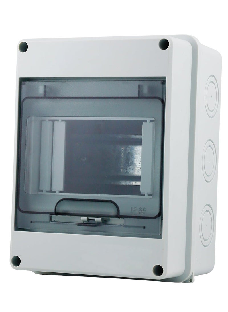 صندوق توزيع قواطع الدائرة المقاوم للماء مع سكة صندوق توزيع الطاقة الخارجية مناسب للقواطع المصغرة - Image 1