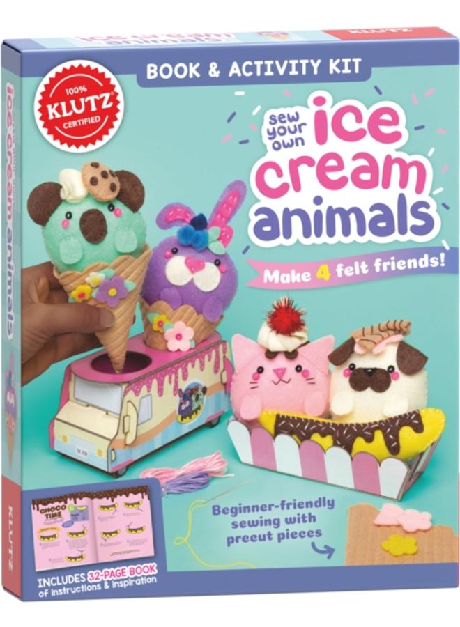 Sew Your Own Ice Cream Animals (Klutz) 