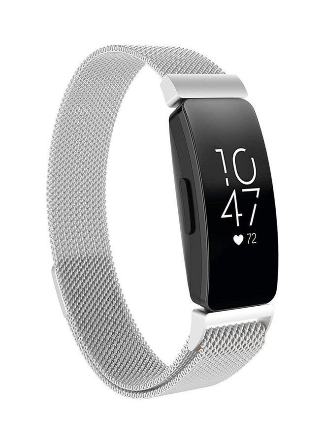 NIBEMINENT unisex Suitable Fitbit Inspire Milanese Soft Strap Wrist  - Image 1