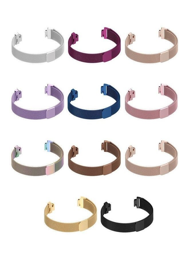 NIBEMINENT unisex Suitable Fitbit Inspire Milanese Soft Strap Wrist  - Image 2