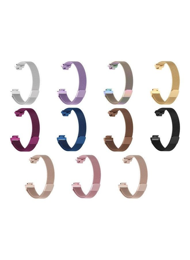NIBEMINENT unisex Suitable Fitbit Inspire Milanese Soft Strap Wrist  - Image 3