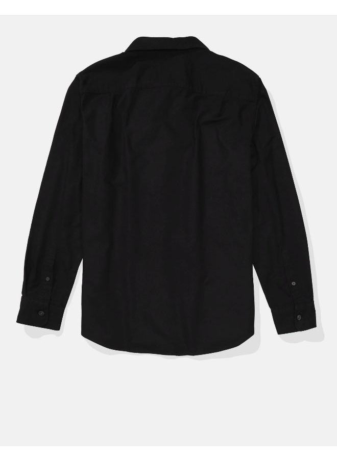 American Eagle Regualr Fit Button Up Oxford Shirt  - Image 4
