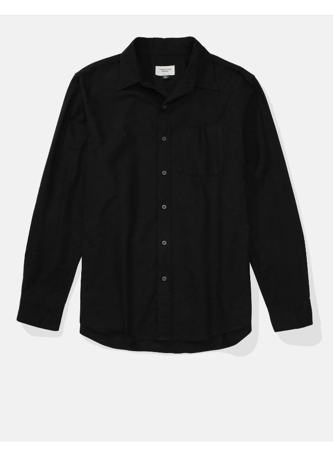 American Eagle Regualr Fit Button Up Oxford Shirt  - Image 3