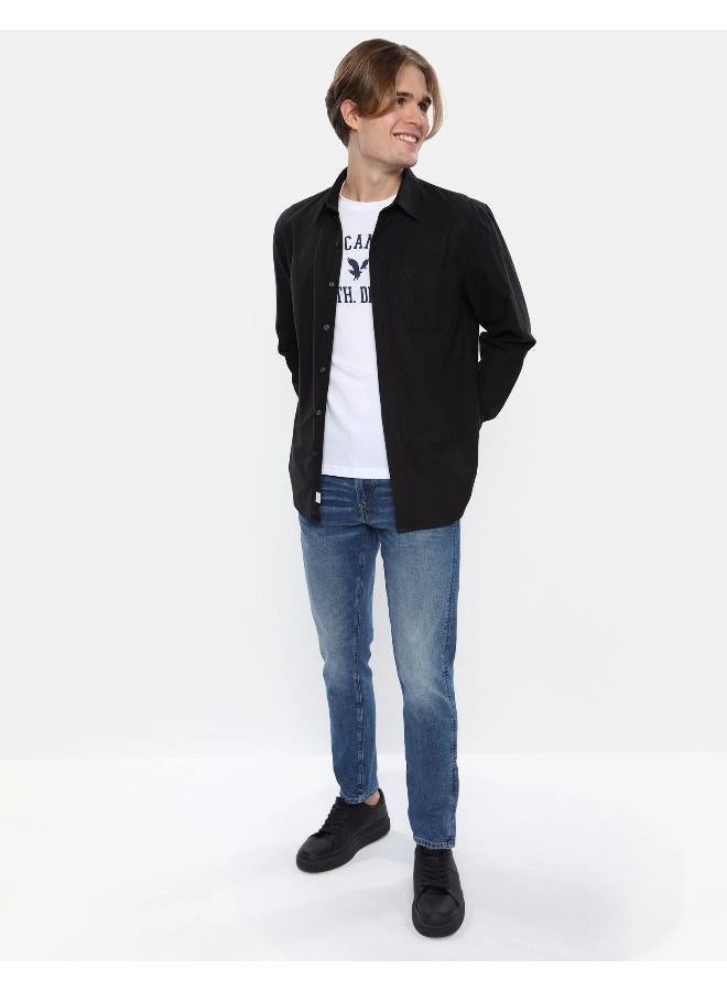 امريكان ايجل قميص أكسفورد بقصة عادية بأزرار - Image 1