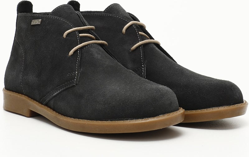Gönderi(r) Post(R) Gön Genuine Leather Wide Toe Lord Mold Rubber Sole Lace-Up Women's Daily Boots 51423  - Image 3