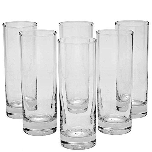 Ocean Ocean New York Hi Ball 340 ml Soda Lime Clear Glass Set of 6 Used for Serving Water Cold Drinks Juice Cocktail Milkshake Smoothie Ideal for Home Party Restaurant Gift for Special Occasion  - Image 2