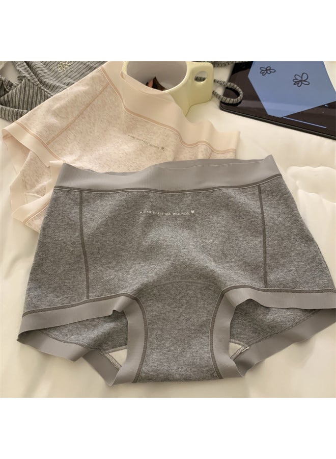 "no Friday" [free Rhythm] Girls' Boxer Briefs Women's Anti-exposure Underwear Women's Pure Cotton Antibacterial