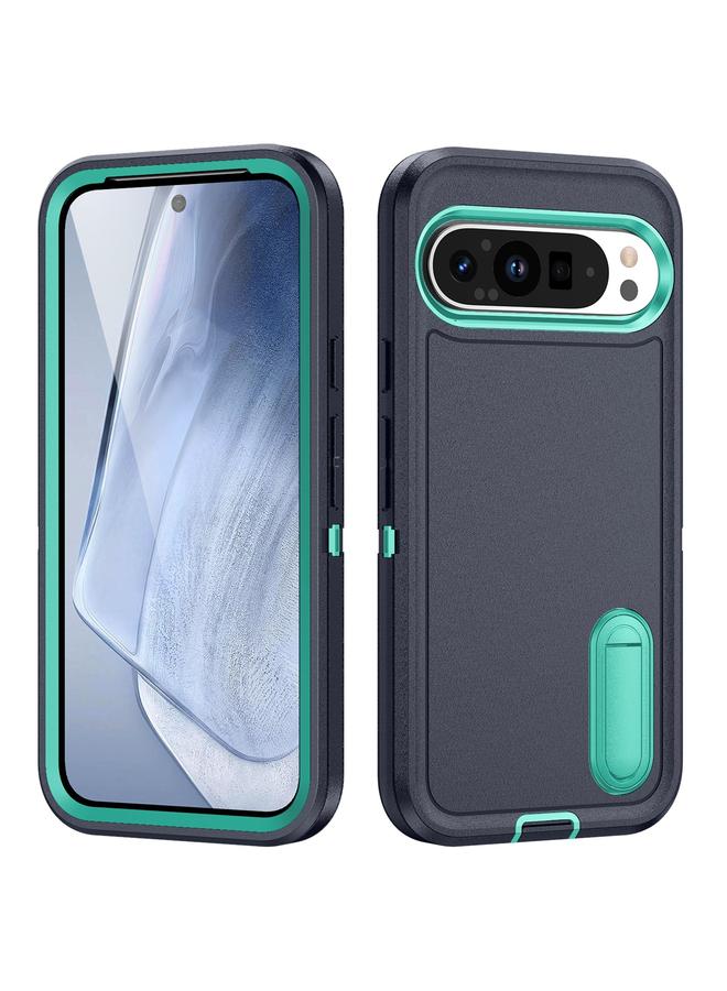 S-TOP Case For Google Pixel 9 Pro Rugged PC + Silicone Phone Case with Holder - Image 1