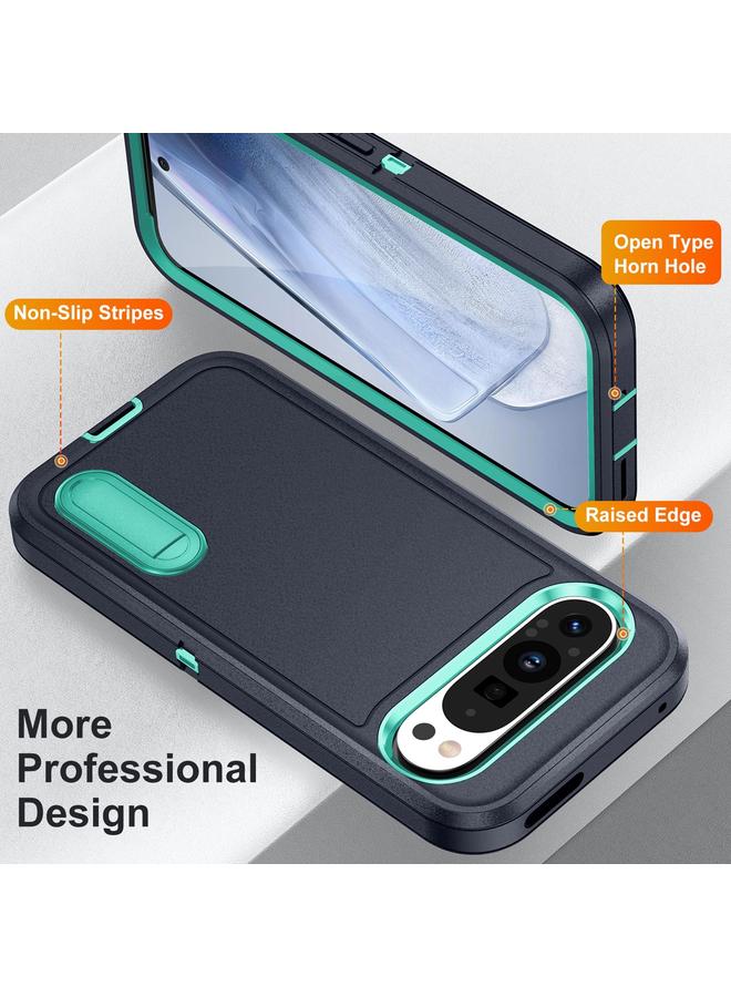 S-TOP Case For Google Pixel 9 Pro Rugged PC + Silicone Phone Case with Holder - Image 3