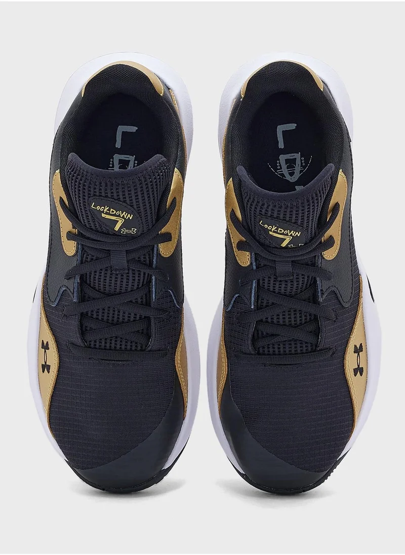 UNDER ARMOUR Unisex Lockdown 7 Low Top Sneakers