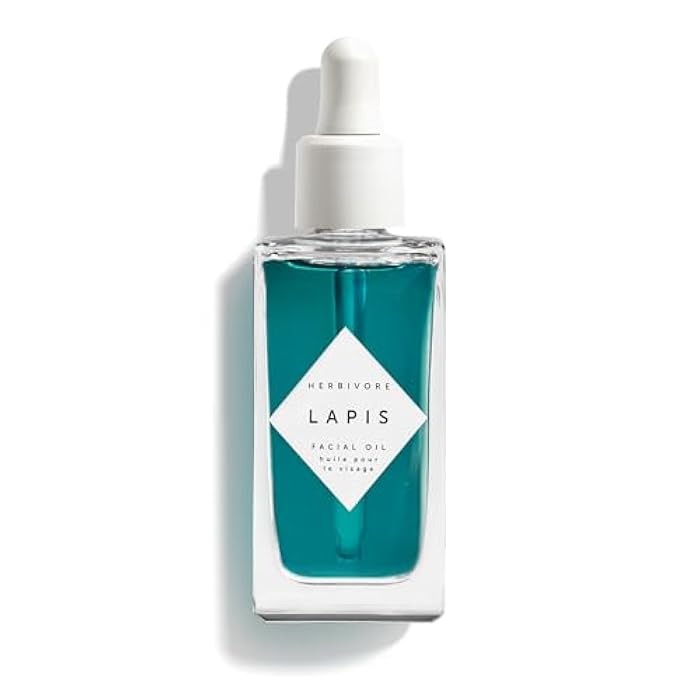 HERBIVORE Lapis Facial Oil | Balances Oil & Soothes Redness with Blue Tansy & Squalane | Safe for Oily & Acne Prone Skin, Non-Comedogenic, Vegan - Image 1