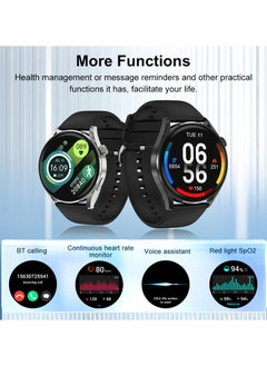 Generic Men's and Women's Smartwatch, Bluetooth Talk Waterproof Fitness Watch for Android iOS  - Image 4