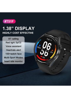 Generic Men's and Women's Smartwatch, Bluetooth Talk Waterproof Fitness Watch for Android iOS  - Image 5
