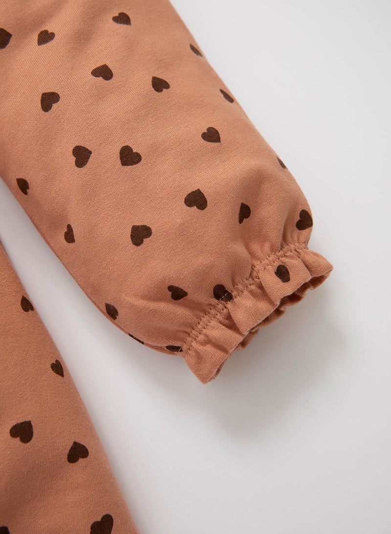 DeFacto Heart Print Dress  - Image 5